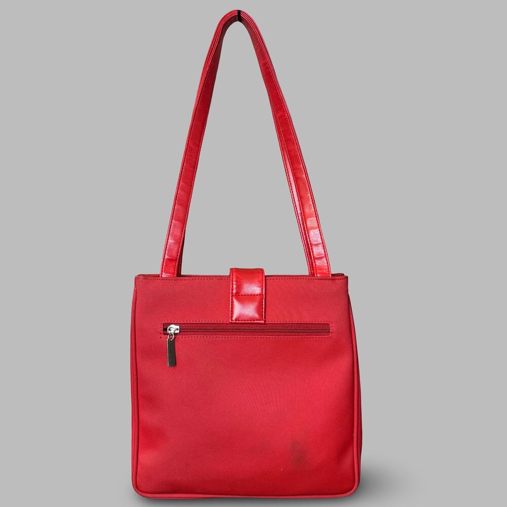 Vintage GUESS Red Shoulder Bag – Authentic Y2K Era